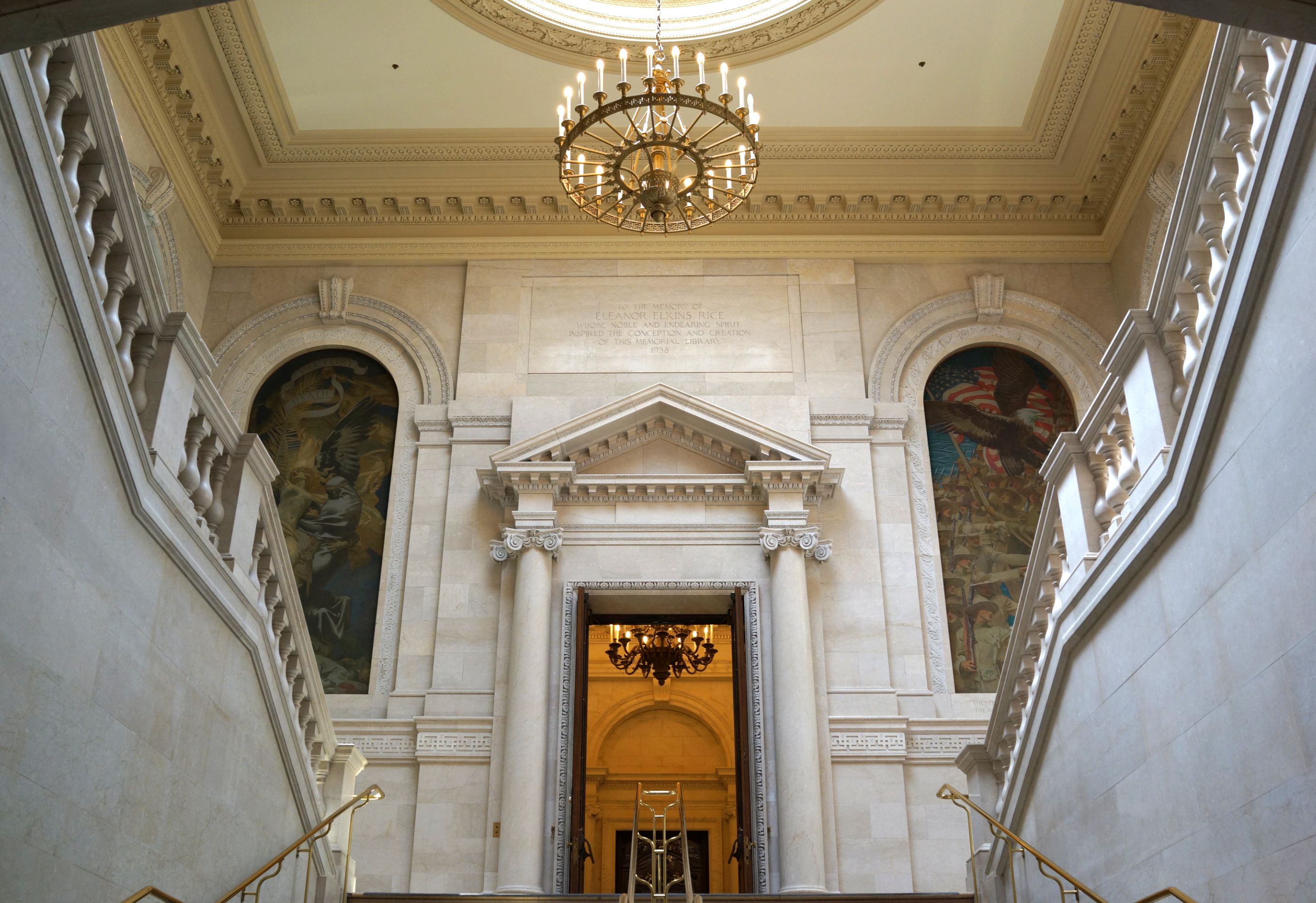Widener Library interior
